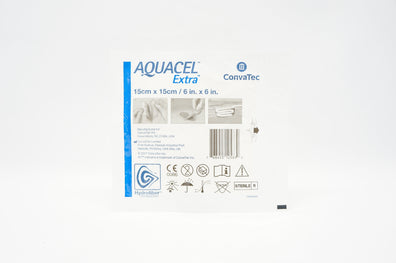 ConvaTec Aquacel Extra Hydrofiber Wound Dressing 6 inch x 6 inch